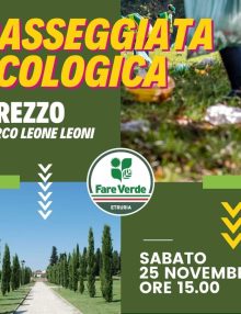 Passeggiata Ecologica 25 novembre Parlo Leone Leoni