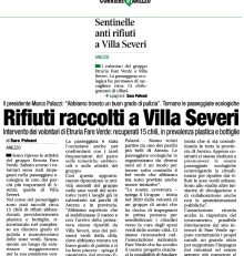 RIPRESE LE ATTIVITA’ DEL GRUPPO ETRURIA FARE VERDE – VILLA SEVERI