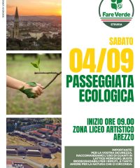 Passeggiata Ecologica zona Liceo Artistico di Arezzo